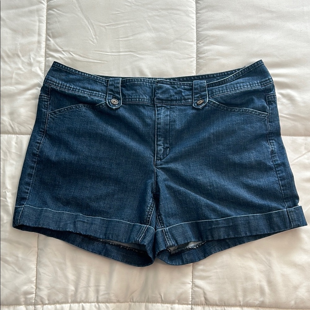 White House Black Market Jean Shorts - Size 14